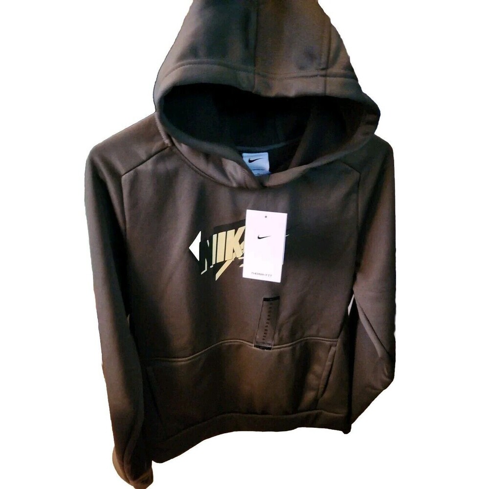 Nike Hoodie Kids Therma/Green Dri Fit Hooded Sweatshirt XLarge. NWT.